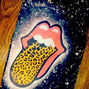 Cheetah vintage Rolling Stones tee